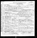 Death Certificate: Ellen 'Nellie' Marchino (LeFevour)
