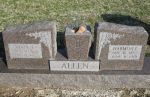 Gravestone: Harmon Allen & Ethel Addie Allen (Jones)