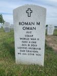Gravestone: Roman M Oman