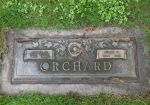 Gravestone: James Orchard and Josie D Orchard (Crabtree)