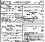 Death Certificate: Charles Boyden Davis
