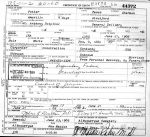 Death Certificate: Ira Long