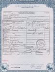 Death Certificate: Emeline Lewis (Ramey)