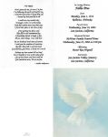 Funeral Card: Nellie Prue (Sigler)