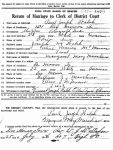 Marriage Certificate: Paul J Walsh & Margaret M Marchino
