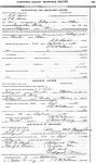 Marriage License: Roy Dean Lewis & Frieda Stanley