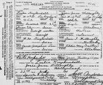 Marriage License: Leslie Kuyendall & Josie June Willoughby
