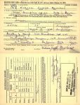 WWII Draft Card: William J Marchino