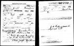 WWI Draft Card: William J Marchino