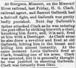 Newspaper: Gilbreaths in a Gunfight