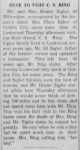 Newspaper: Homer & Eula Sigler and Clara Baker (Sigler) Visit Missouri