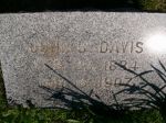 Gravestone: John Boyden Davis
