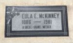 Gravestone: Eula Elise McKinney (Gilbreath/Sigler)