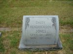 Gravestone: Daisy Jones (Hendrickson)