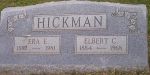 Gravestone: Elbert C Hickman & Era E Hickman (Willoughby)