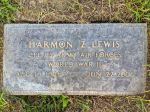 Gravestone: Harmon Z Lewis