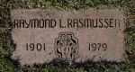 Gravestone: Raymond L Rasmussen