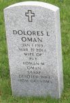 Gravestone: Dolores Louise Oman (Sigler)