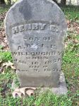 Gravestone: Henry E Willoughby
