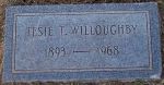 Gravestone: Tesie T Willoughby