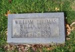 Gravestone: William T Willoughby