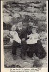 George Crabtree, Posie Agnes (McGill) Crabtree with children Addie & William