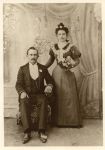 Moses E Lewis and Margaret Anna Jones: Wedding Day