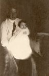 Elmer Sigler holding daughter Ethel